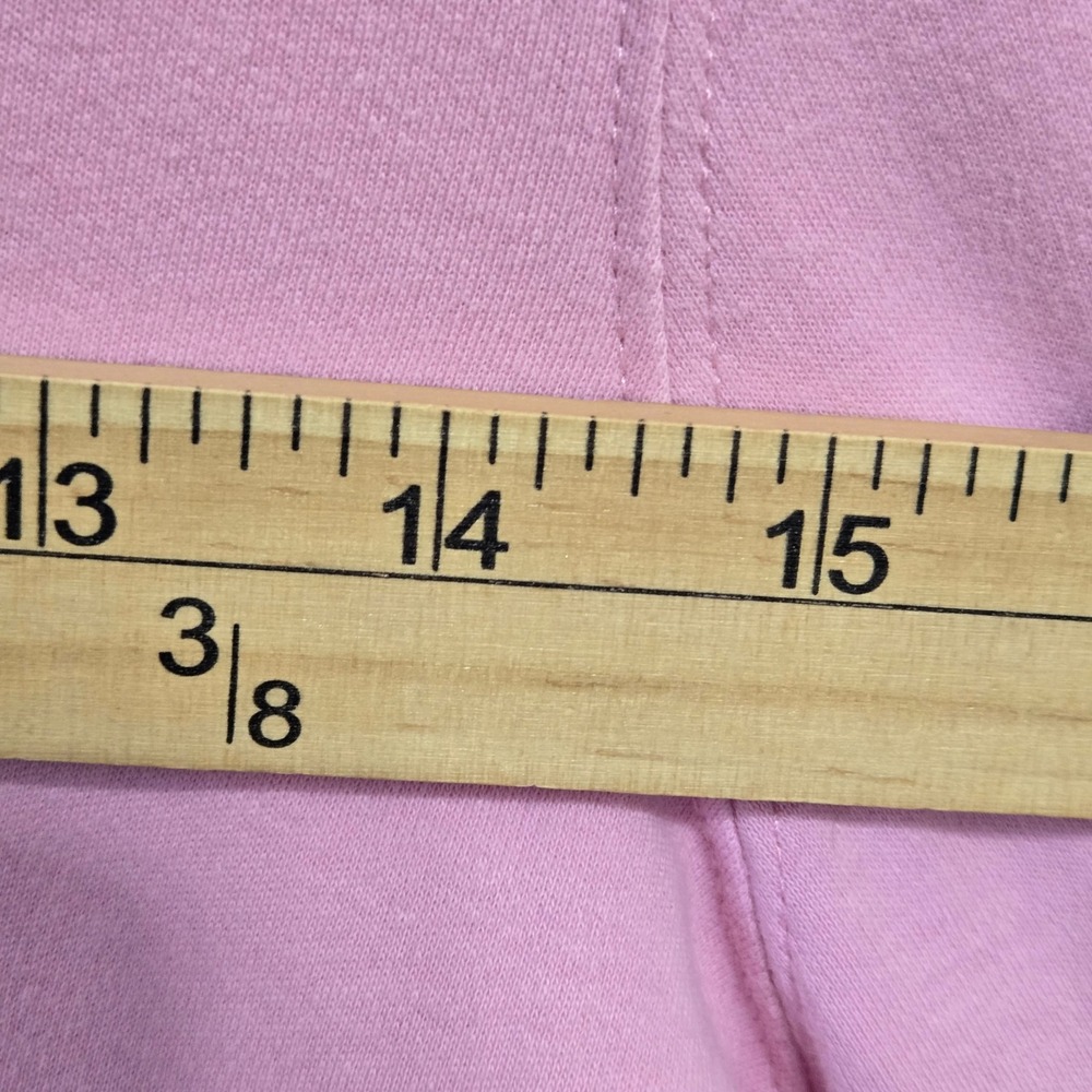 LL Bean Womens Mock Neck Long Sleeve Knit Top Pink Size M 1651 SA4 - Picture 5 of 6